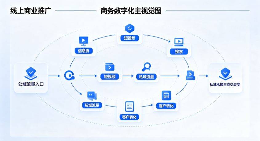 德令哈市线上商业推广怎么做？全域流量闭环搭建与低成本转化实战指南